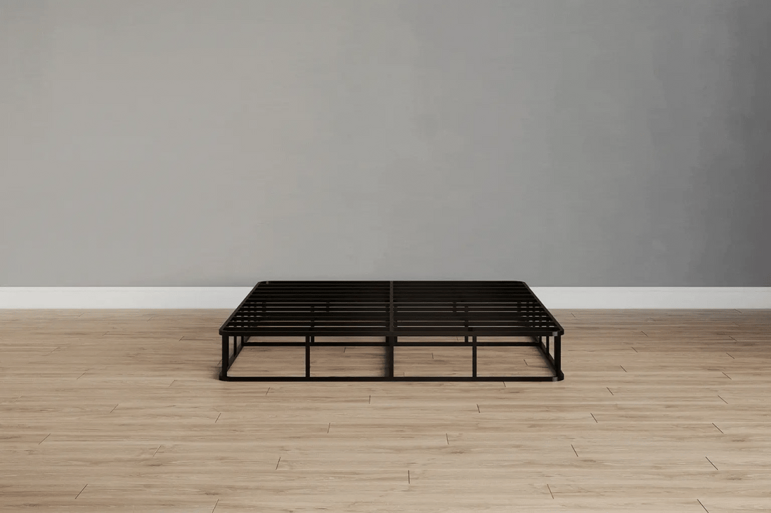 SoftFrame Designs | White Ultra Set | Metal Box Spring | All Cushioned Bed Frame |