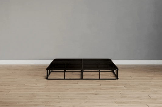 SoftFrame Designs | White Ultra Set | Metal Box Spring | All Cushioned Bed Frame |