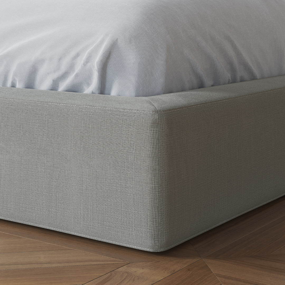 Close up view of the cloud bed corner | SoftFrame Designs