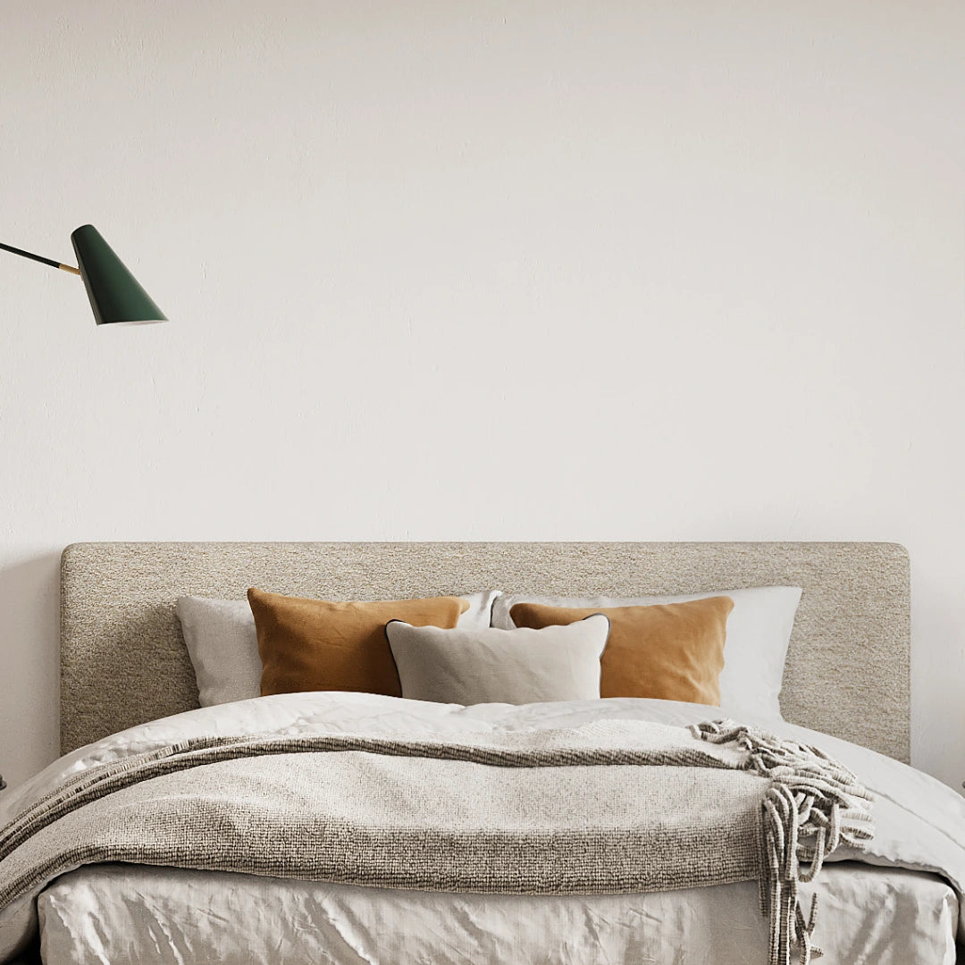 Cloud bed| All cushioned headboard| Brown headboard| Ultra headboard| Teddy| SoftFrame Designs|