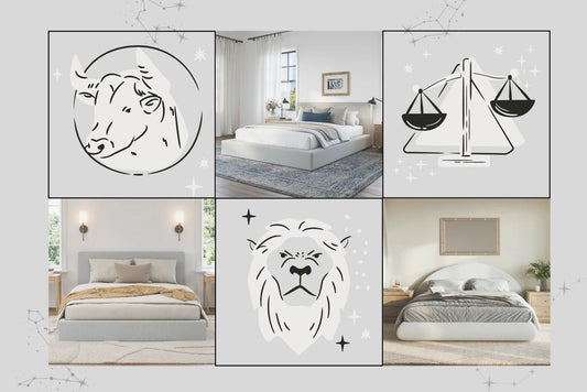Bed style designs based on your zodiac