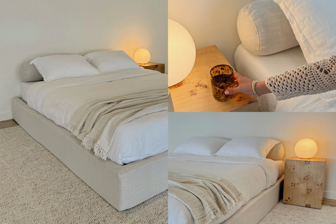 Modern, Minimal Bedrooms with All‑Cushioned Bed Frames