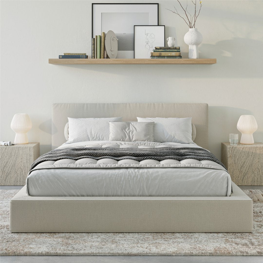 Ultra Set: Bed Frame + Headboard l SoftFrame Designs