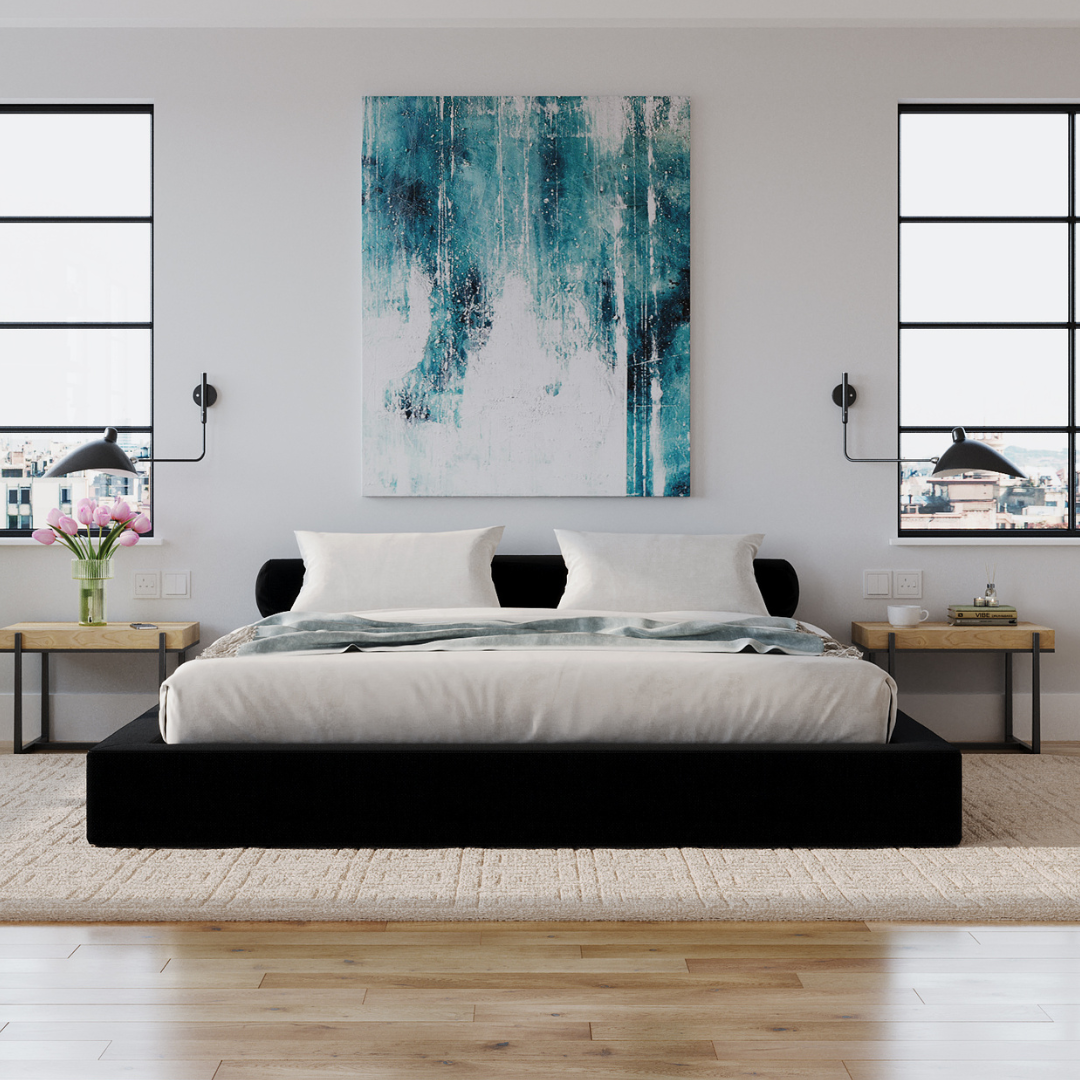 Ultra Bed Frame | Fabric Onyx