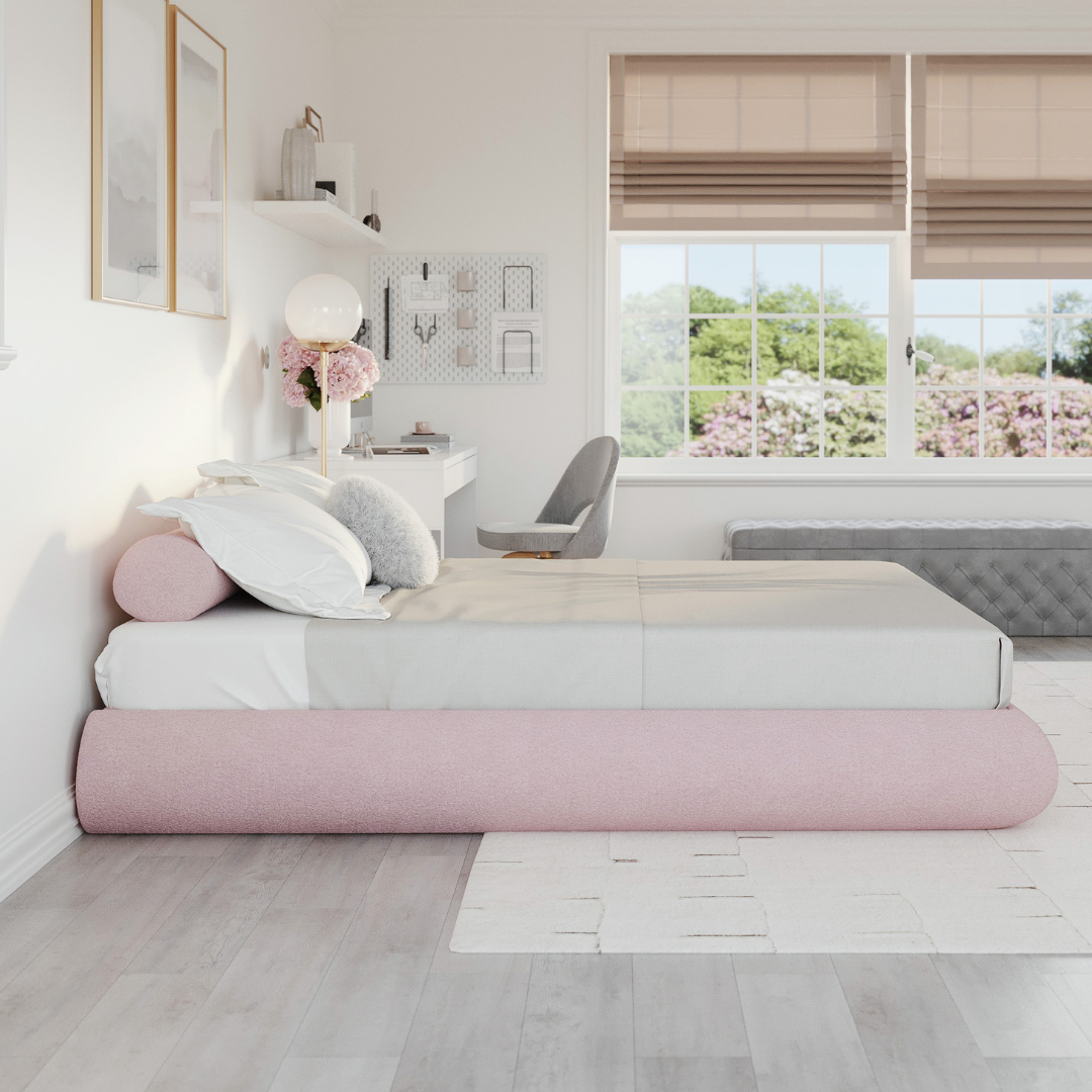 Luna Bed Frame | Cotton Candy