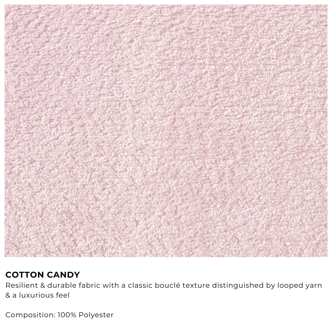 Cotton Candy fabric swatch with description