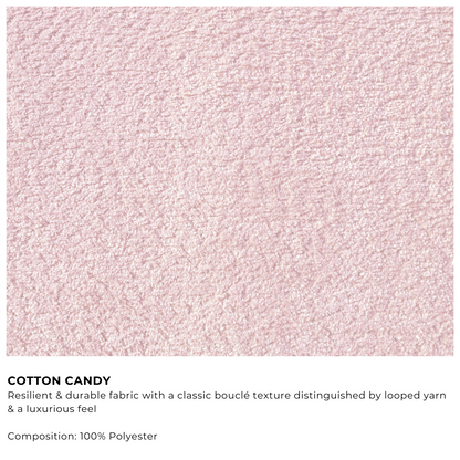 Ultra Bed Set: Bed Frame and Headboard | Cotton Candy