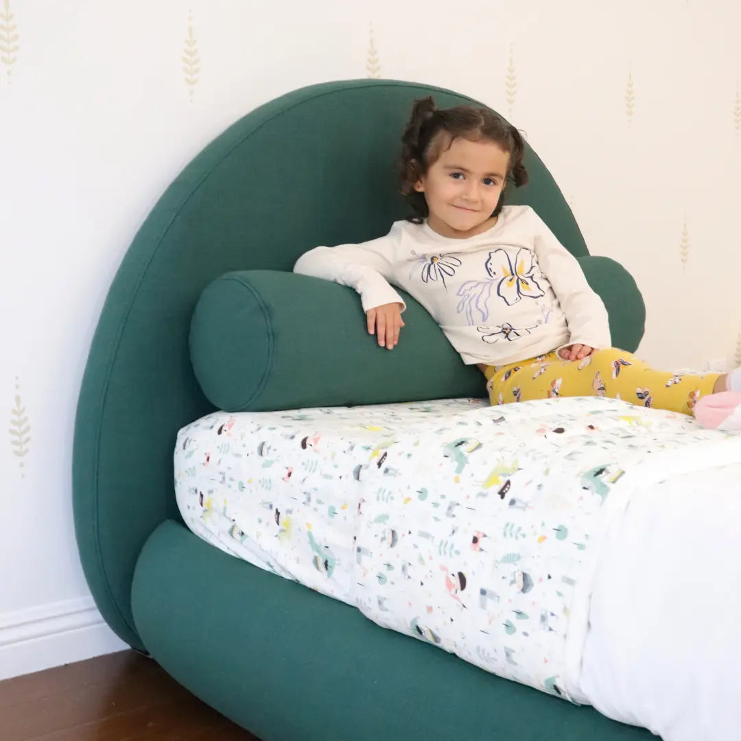 Twin| forest bolster pillow for kids| SoftFrame Designs