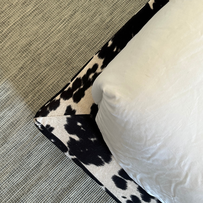 Ultra Bed Frame | Vegan Cowhide