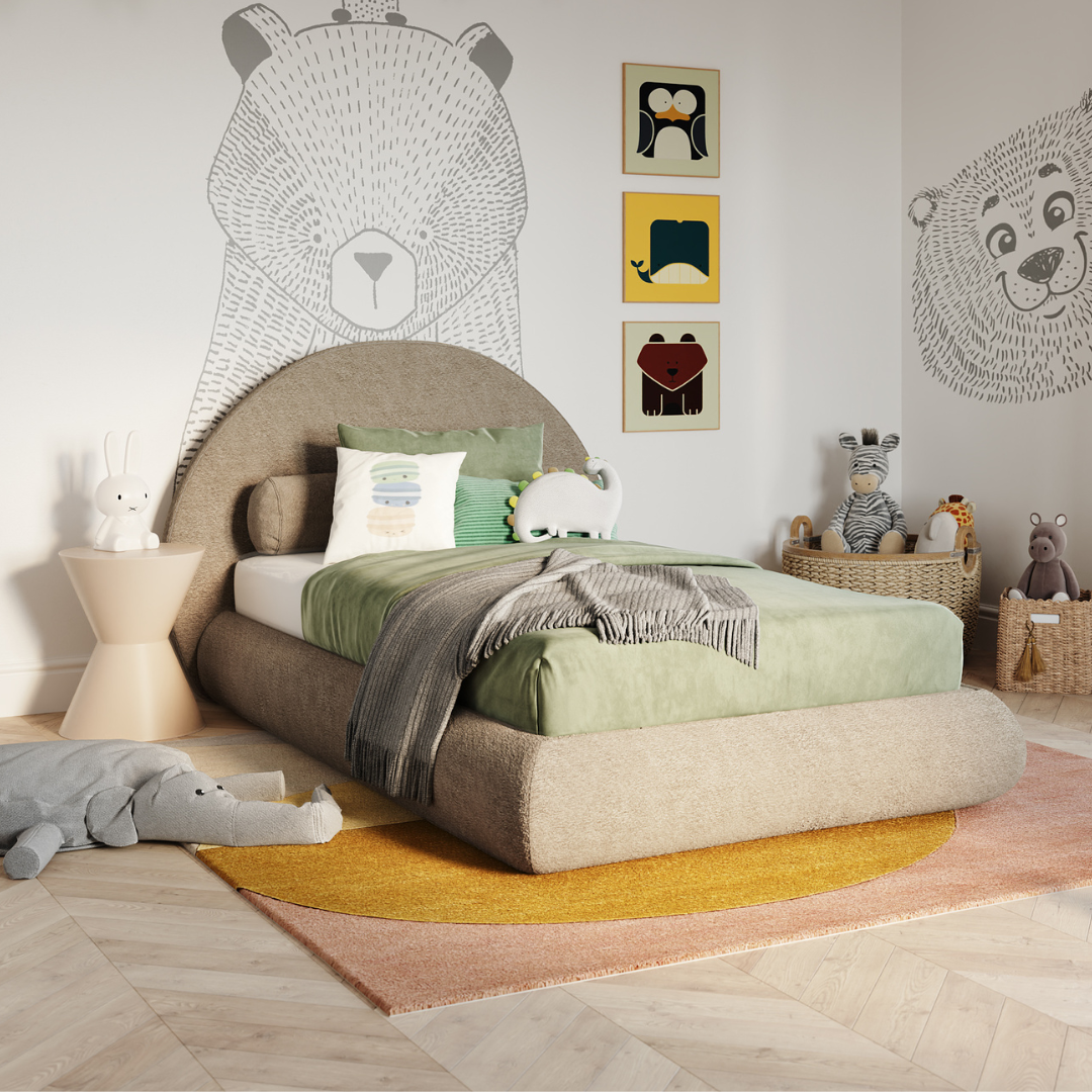 Kids Luna Bed Frame and Headboard Set | Teddy