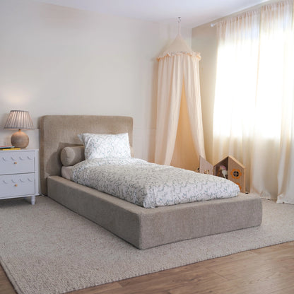 Kids Ultra Bed Set: Bed Frame + Headboard Set | Teddy