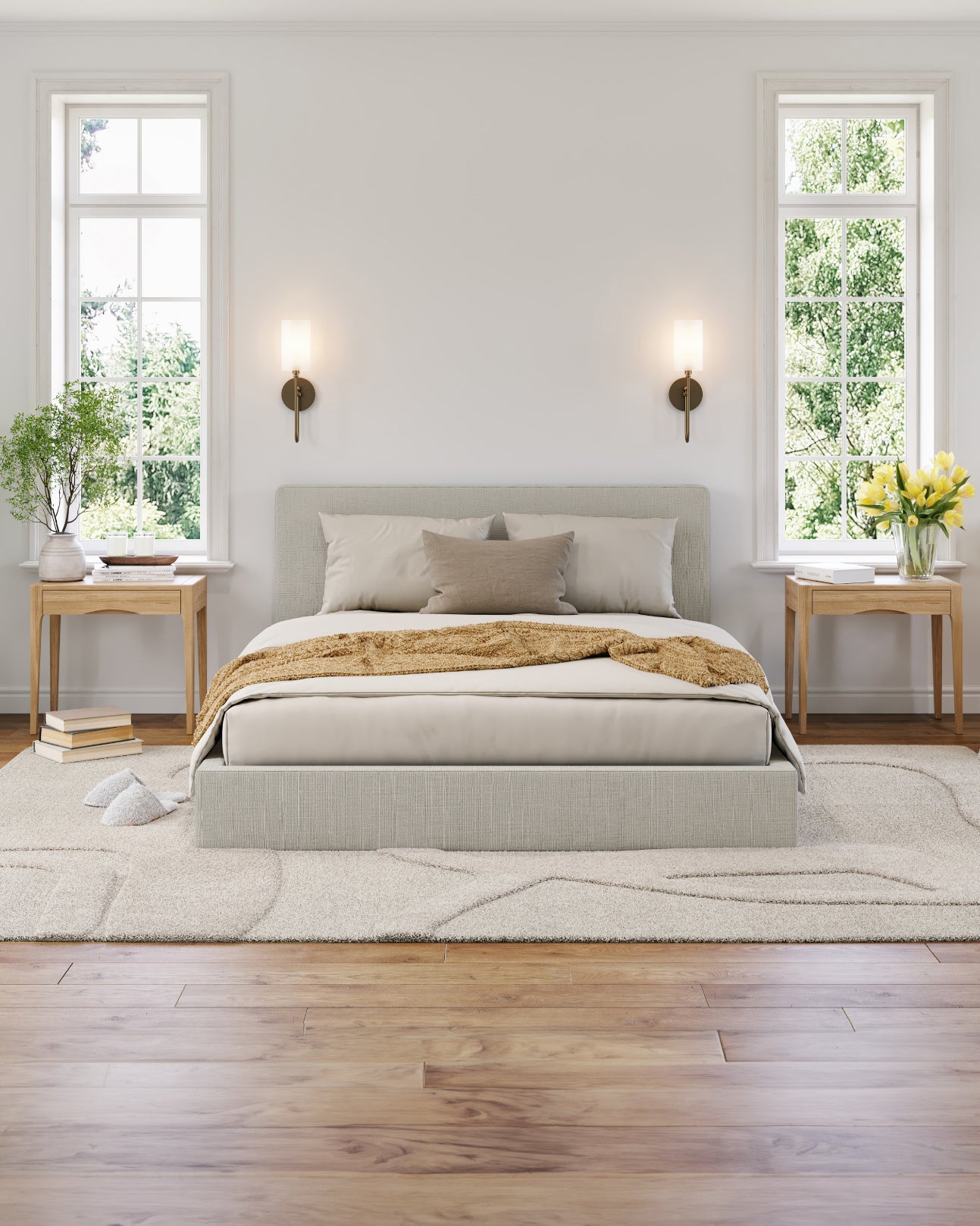 SoftFrame - All-Cushioned Cloud Bed Frames and Headboards 