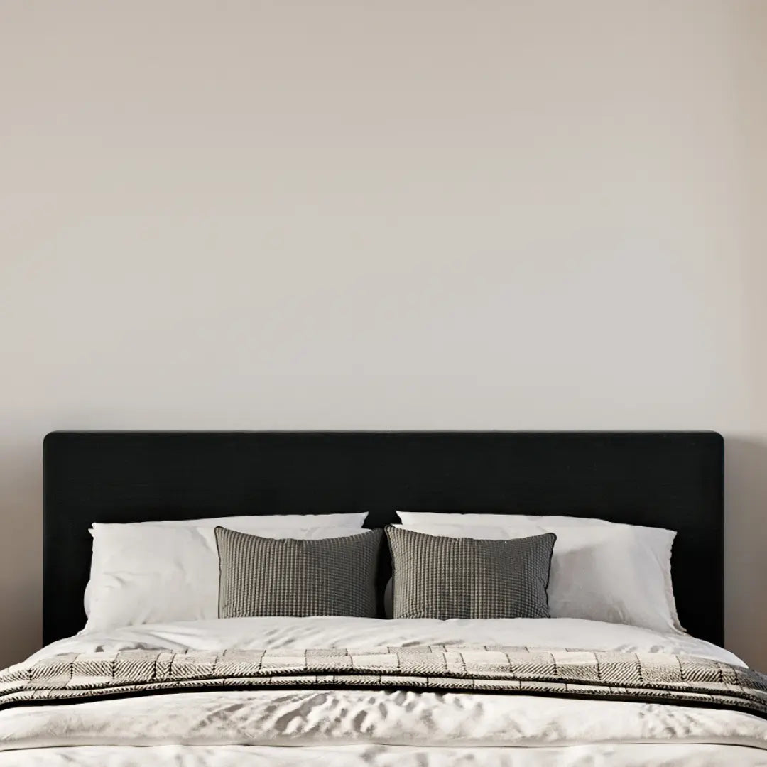 Classic Headboard | Onyx Headboard | SoftFrame Designs | Front view | Cloud bed | All cushioned Headboard | 