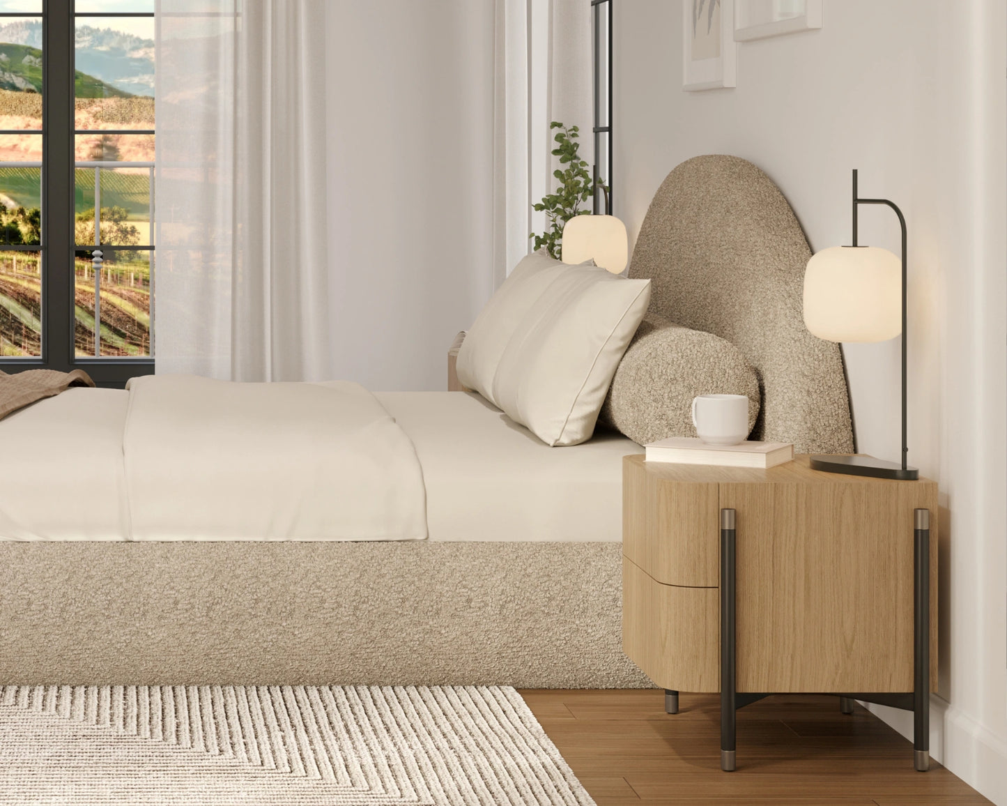 Luna Headboard | Teddy