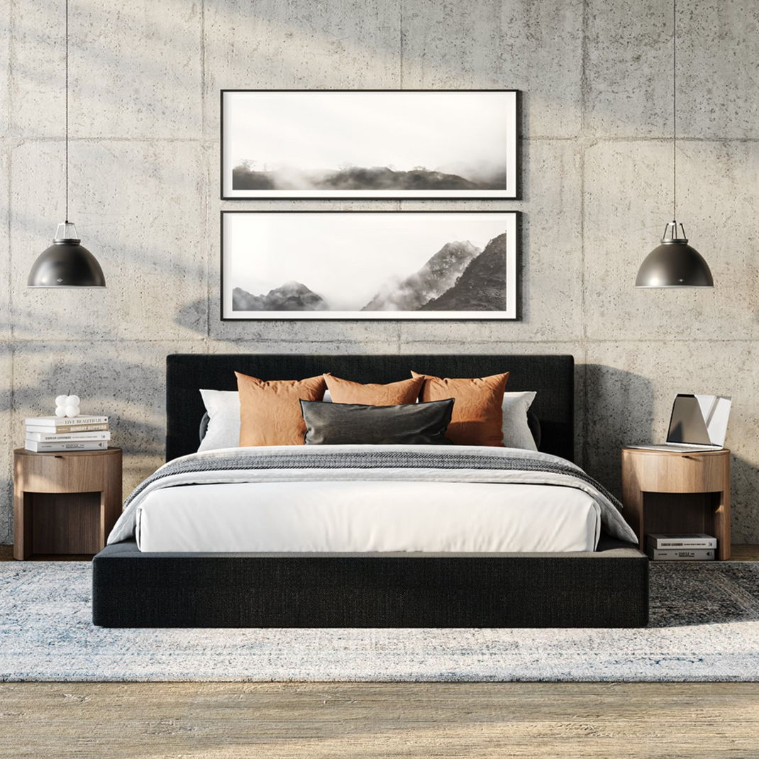 SoftFrame Designs® | Upholstered Cloud Bed Frames & Headboards