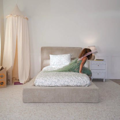 Kids Ultra Bed Set: Bed Frame + Headboard Set | Teddy