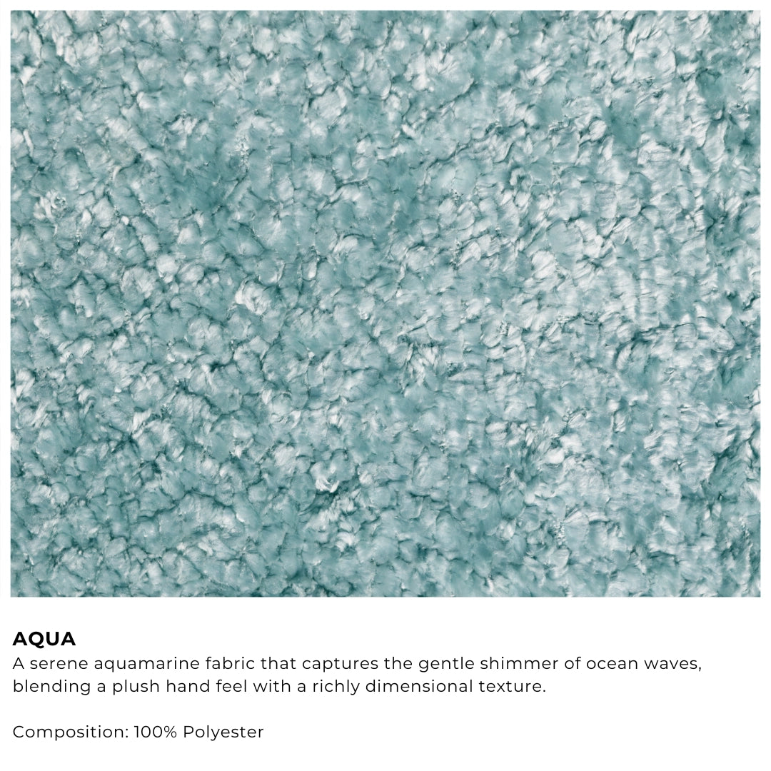 Ultra Bed Set: Bed Frame + Headboard | Aqua