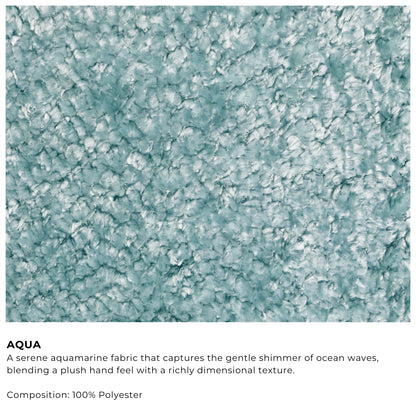 Ultra Bed Set: Bed Frame + Headboard | Aqua