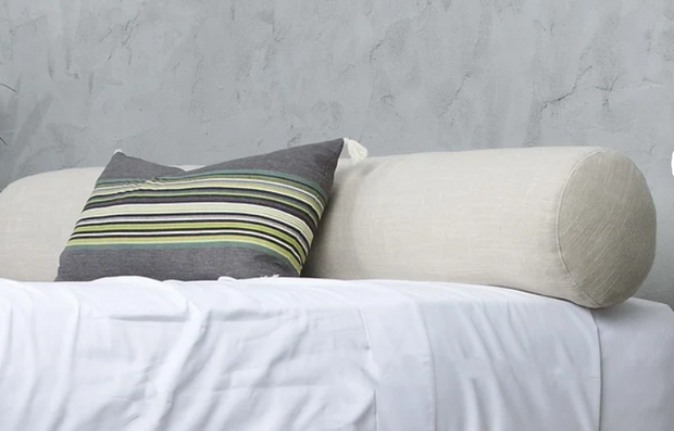 Round Bolster Pillow / Full - Sand