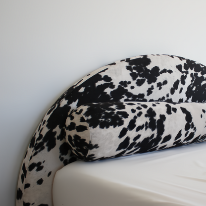 Luna Headboard | Vegan Cowhide