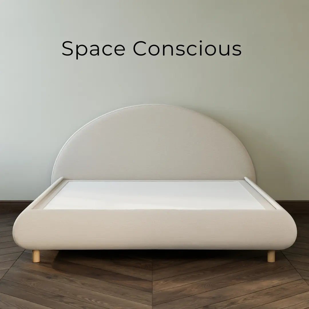 Dune bed frame | Luna set| Lifted bed frame| All cushioned bed frame| Soft bed| SoftFrame Designs